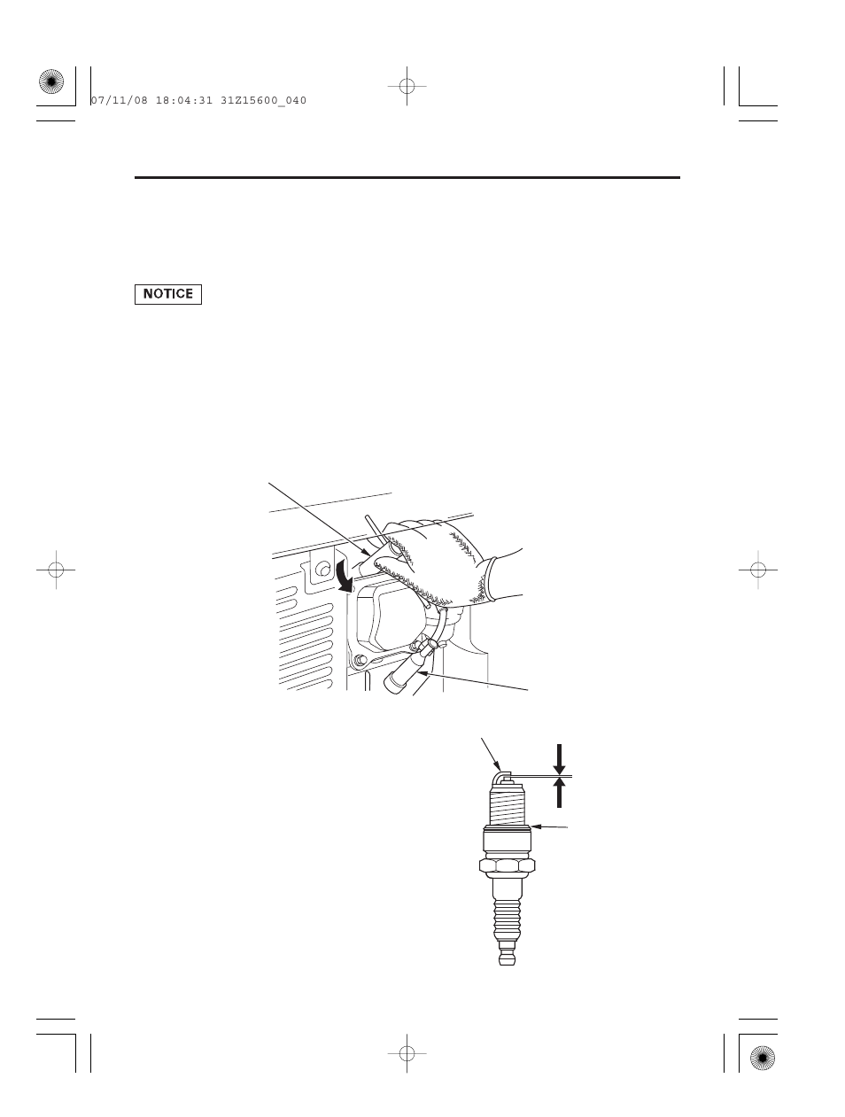 Spark plug service, 39 servicing your generator | HONDA EP2500CX User Manual | Page 41 / 72