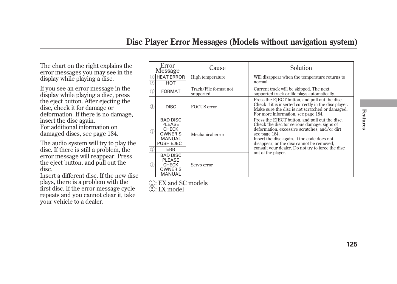 HONDA 2010 Element User Manual | Page 131 / 346