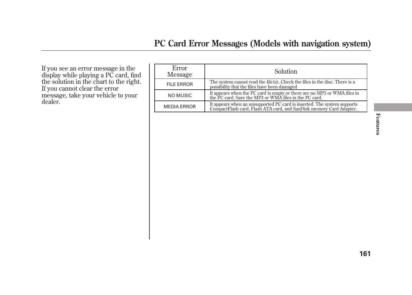 HONDA 2010 Element User Manual | Page 167 / 346