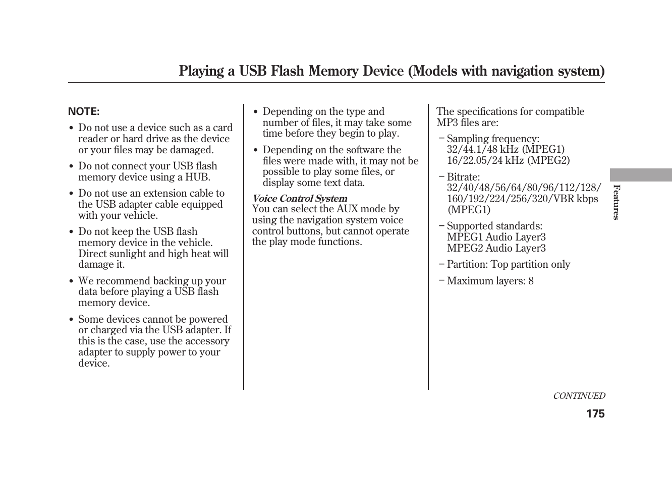 HONDA 2010 Element User Manual | Page 181 / 346