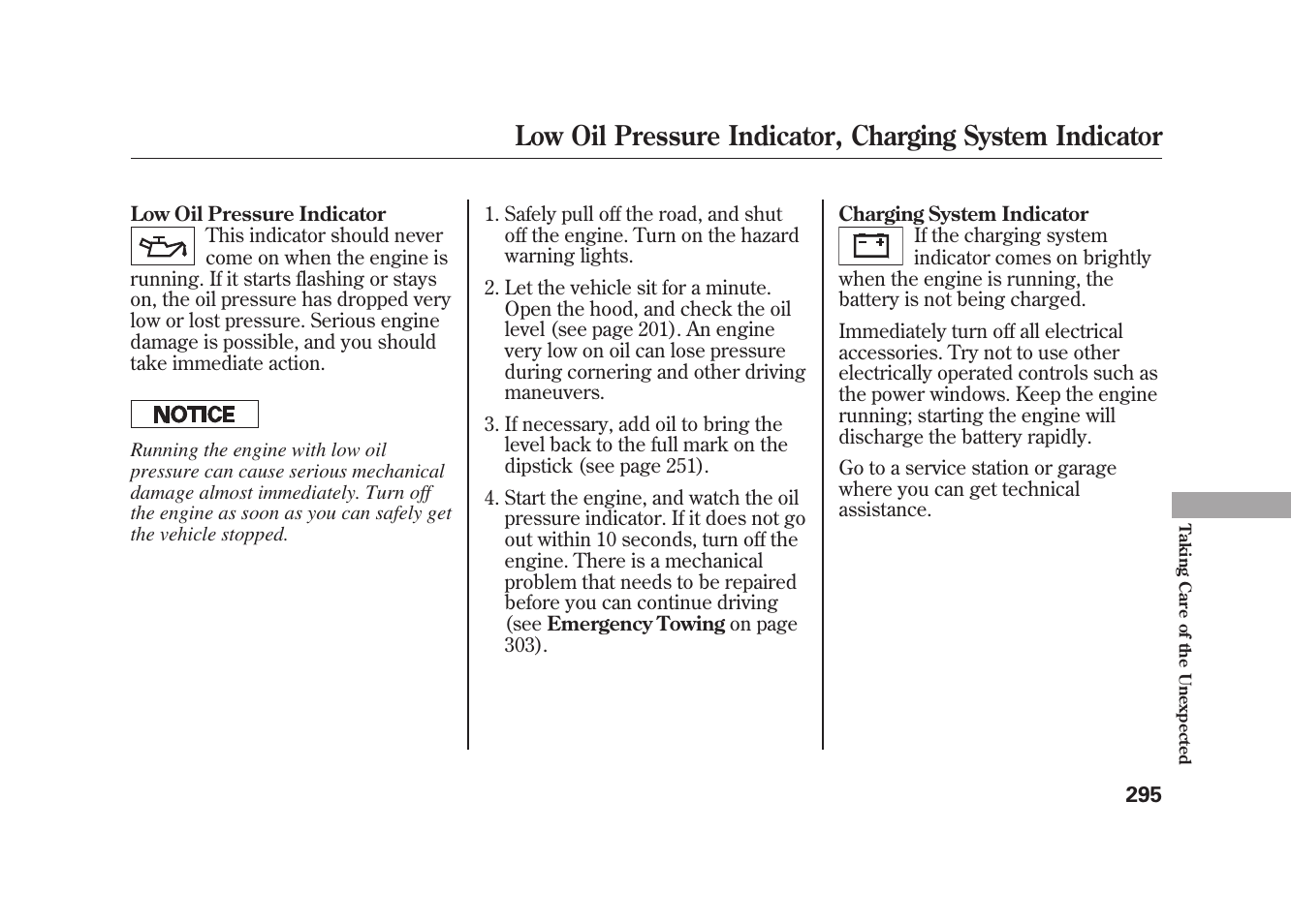 HONDA 2010 Element User Manual | Page 301 / 346